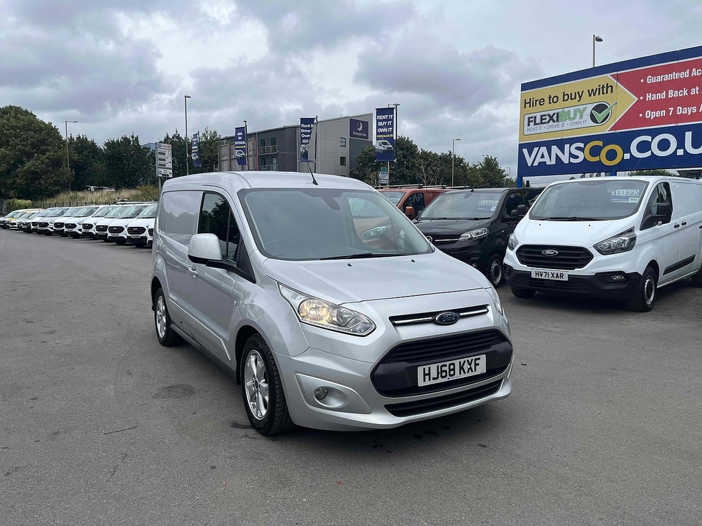 Ford Transit Connect 1.5 200 Ecoblue Limited Panel Van Manua HJ68KXF Silver #4