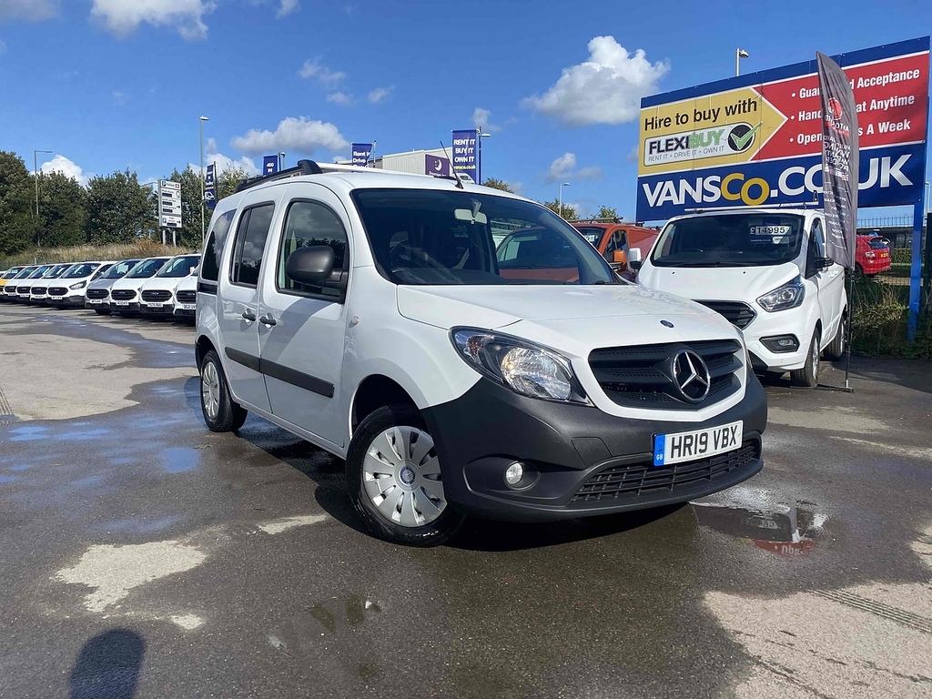 Mercedes-Benz CITAN 1.5 109 Cdi Pro Tourer L2 Euro 6 HR19VBX White #4