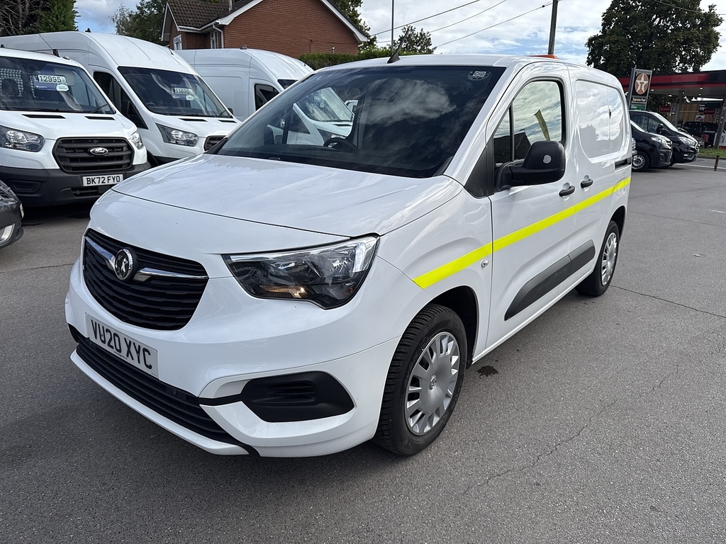 Vauxhall Combo 1.5 Turbo D 2000 Sportive Panel Van Man VU20XYC White #6