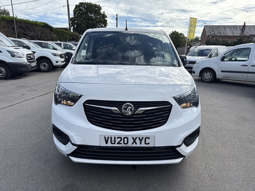 Vauxhall Combo 1.5 Turbo D 2000 Sportive Panel Van Man VU20XYC White #5