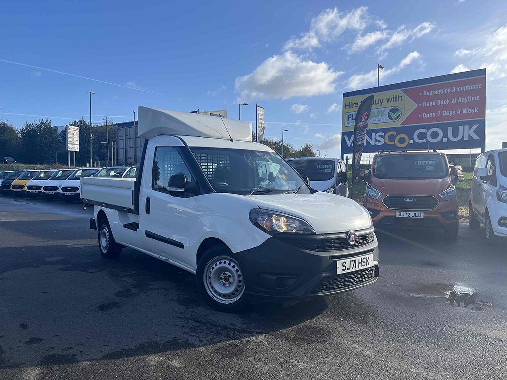 Fiat Doblo 1.6 Multijetii Work Up L2 Euro 6 SJ71HSK White #2