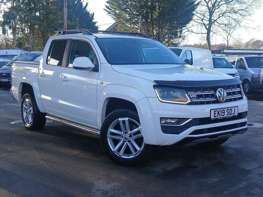 Volkswagen Amarok 3.0 Tdi V6 Highline Double Cab Pickup A EF19SOJ White #4