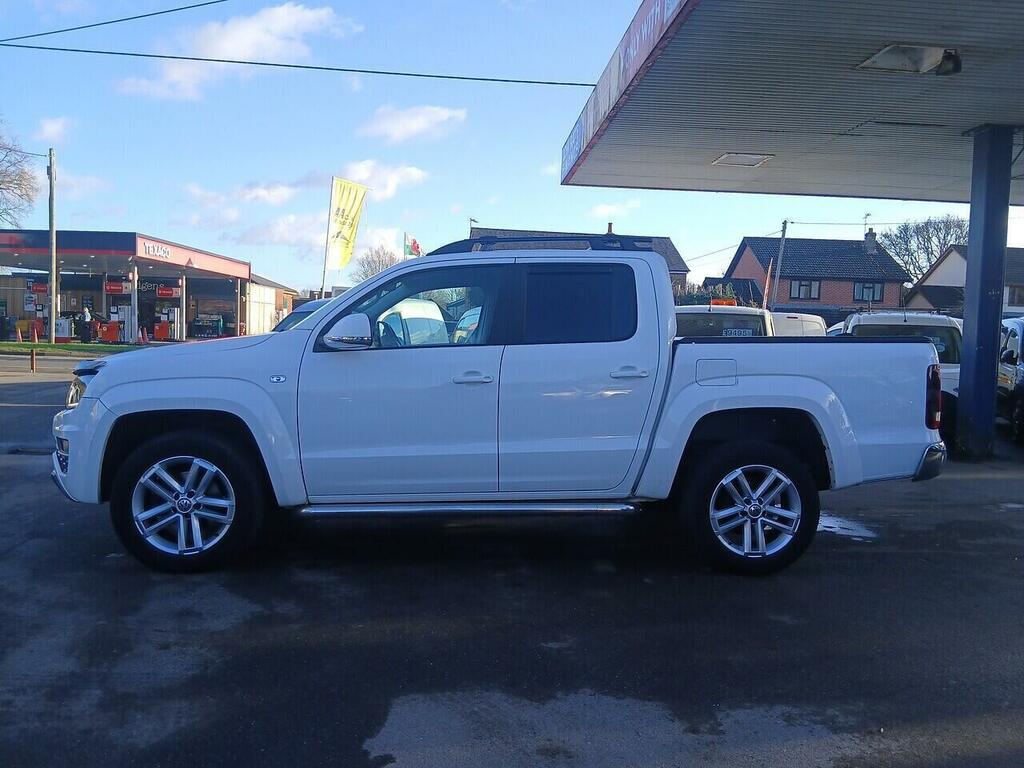 Volkswagen Amarok 3.0 Tdi V6 Highline Double Cab Pickup A EF19SOJ White #6