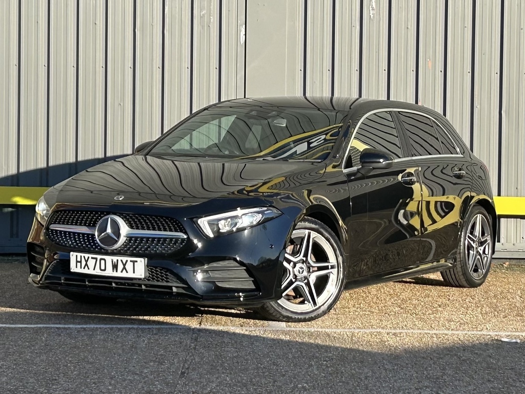 Mercedes-Benz A Class 1.5 A180d Amg Line Premium 2 Hatchback Diese HX70WXT Black #3