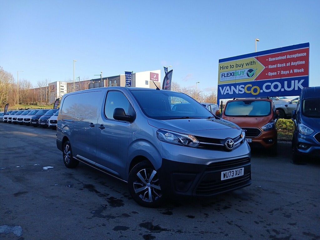 Toyota PROACE 2.0D Icon Long Panel Van 6Dr Lwb Eur WU73XUT Grey #4