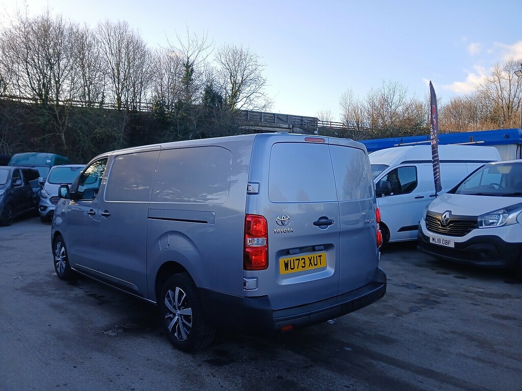Toyota PROACE 2.0D Icon Long Panel Van 6Dr Lwb Eur WU73XUT Grey #6