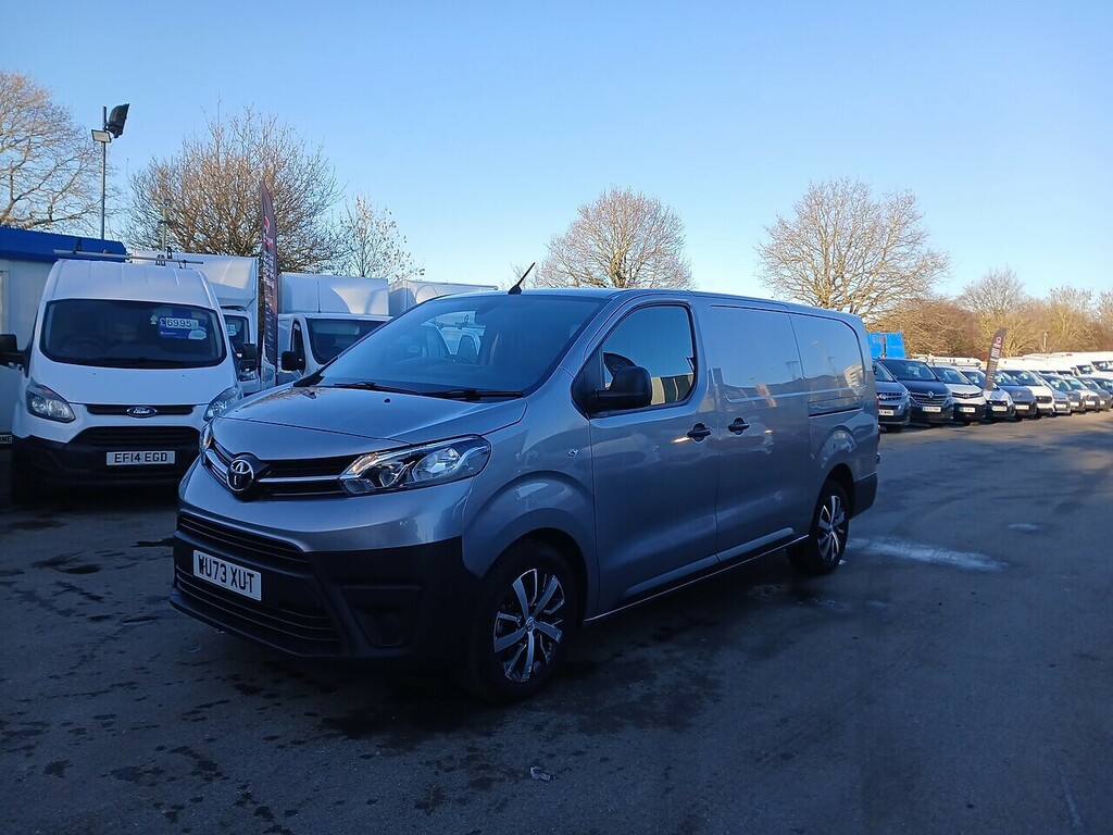 Toyota PROACE 2.0D Icon Long Panel Van 6Dr Lwb Eur WU73XUT Grey #3