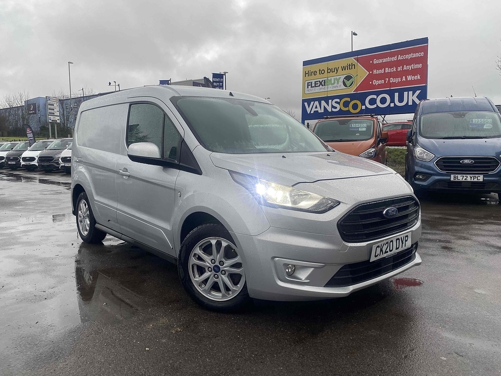 Ford Transit Connect 1.5 200 Ecoblue Limited Panel Van Manua CK20DYP Silver #4