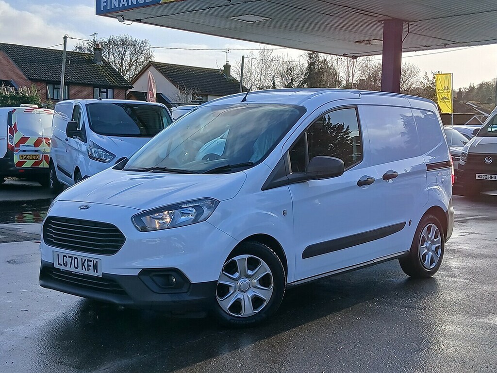 Ford Transit Courier 1.5 Tdci Trend Panel Van L1 Euro LG70KFW White #3