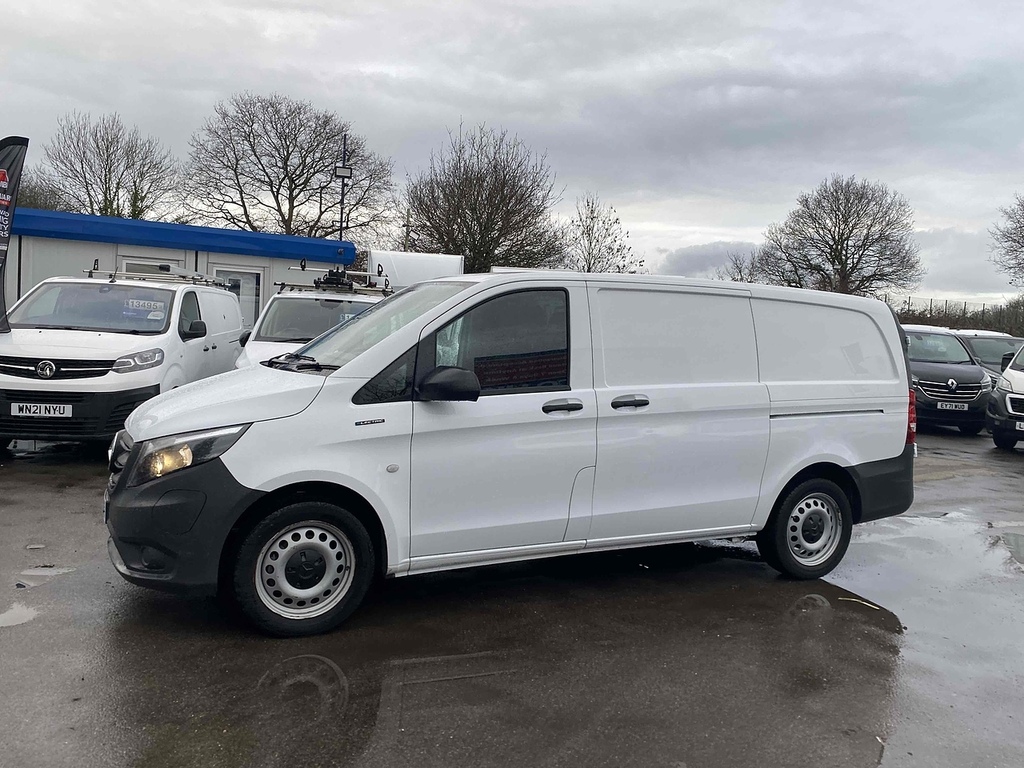 Mercedes-Benz eVito 116 E 66Kwh Progressive Panel Van 6Dr Aut FJ72WEU White #5
