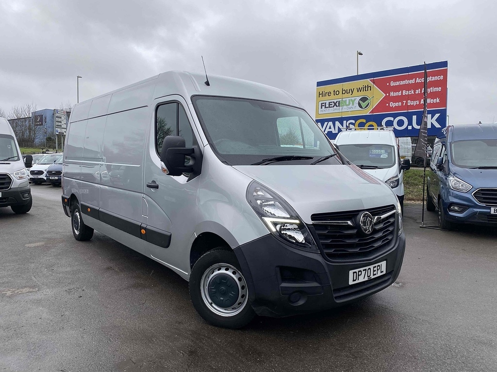 Vauxhall Movano 2.3 Cdti 3500 Biturbo Edition Panel Van Silver