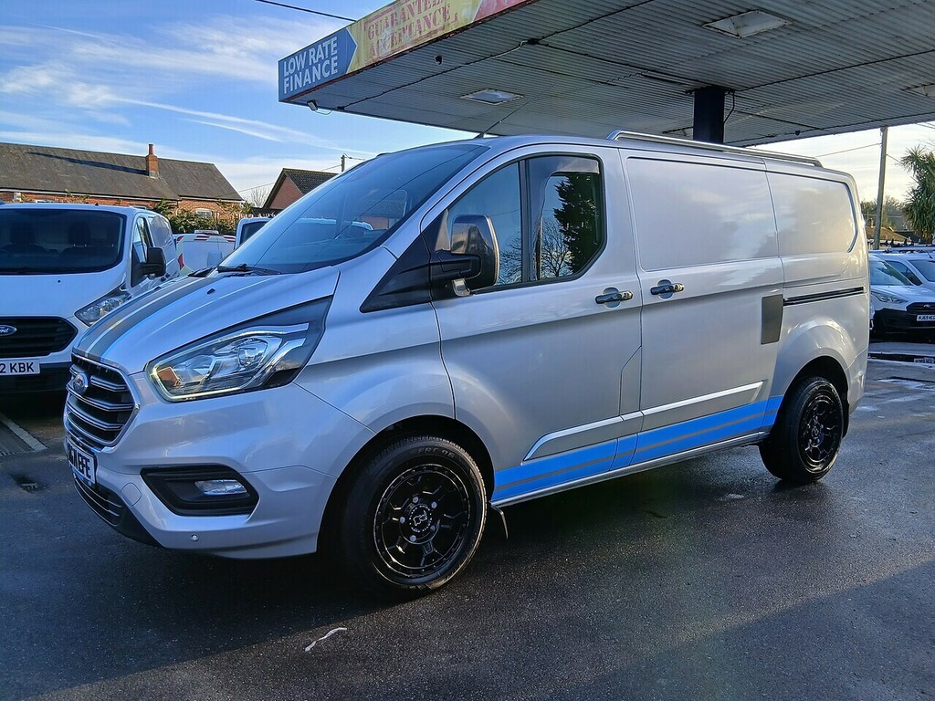 Ford Transit Custom 300 Limited Pv Ecoblue 2.0 Panel Van D HG71EFE Silver #4