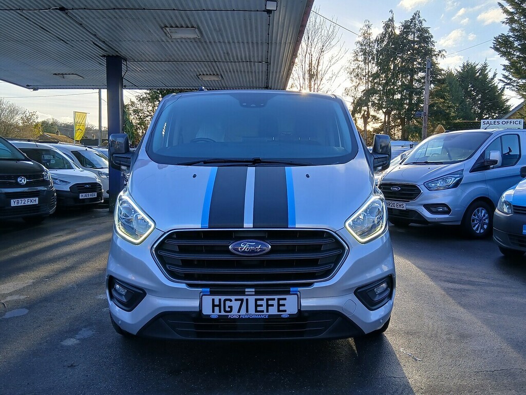 Ford Transit Custom 300 Limited Pv Ecoblue 2.0 Panel Van D HG71EFE Silver #2