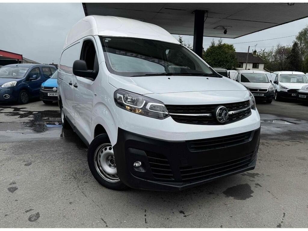 Vauxhall Vivaro 1.5 Turbo D 2900 Dynamic Panel Van 6Dr Manu VK72RFY White #3