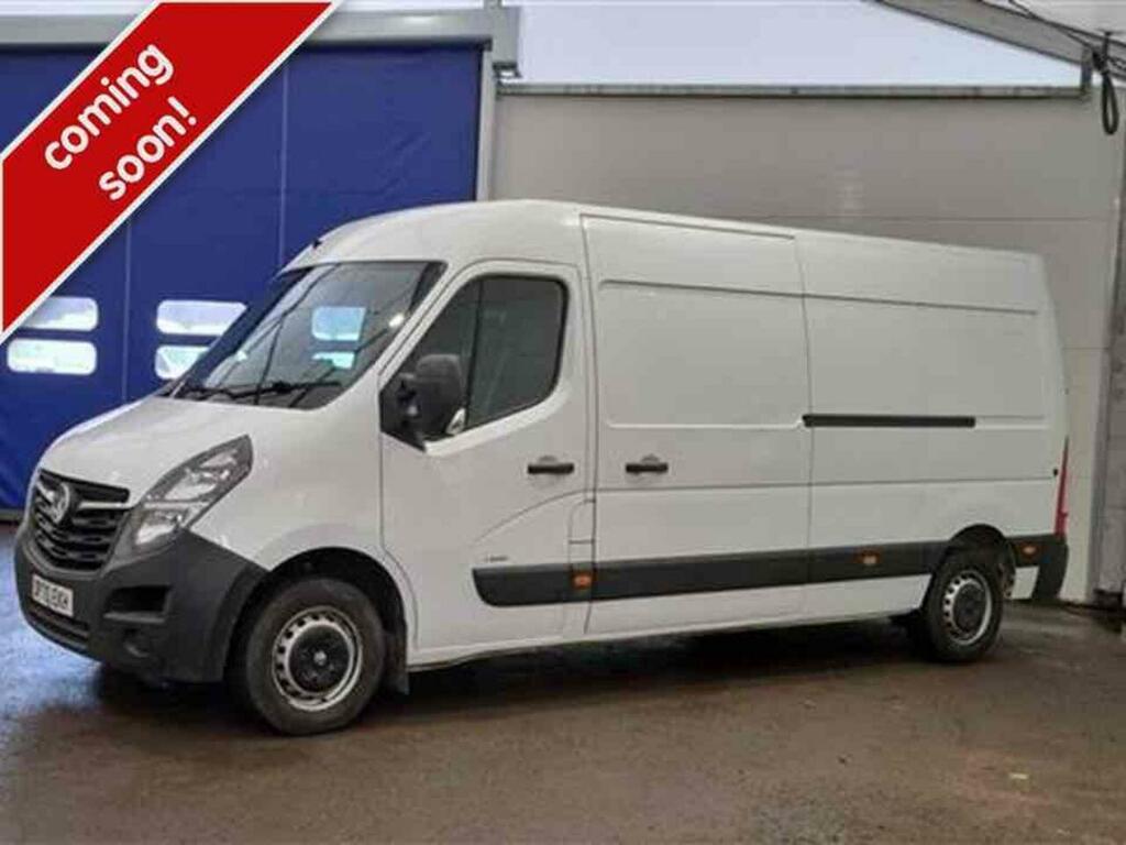 Vauxhall Movano Cdti 3500 Biturbo Edition Panel Van 2.3 Die White