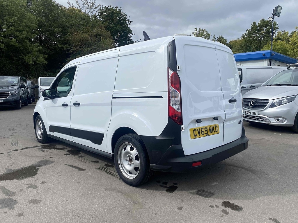 Ford Transit Connect 1.5 230 Ecoblue Leader Crew Van Double Cab 6Dr Die CV69WKD White #5