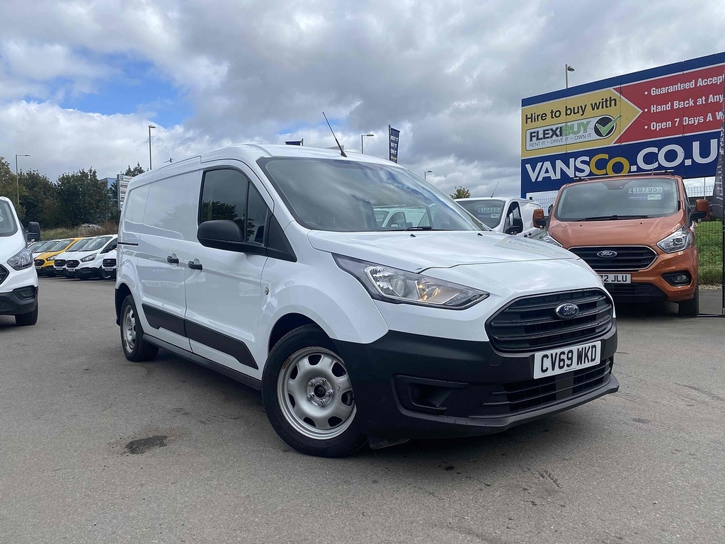 Ford Transit Connect 1.5 230 Ecoblue Leader Crew Van Double Cab 6Dr Die White