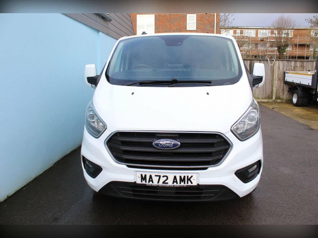 Ford Transit Custom 300 Limited 2.0 Ecoblue 130 Air Con Cruise Control MA72AMK White #3