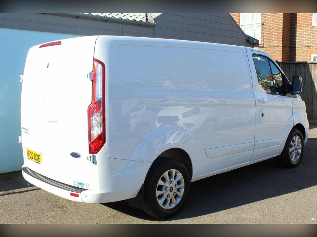 Ford Transit Custom 300 Limited 2.0 Ecoblue 130 Air Con Cruise Fr Par MF22UXE White #3