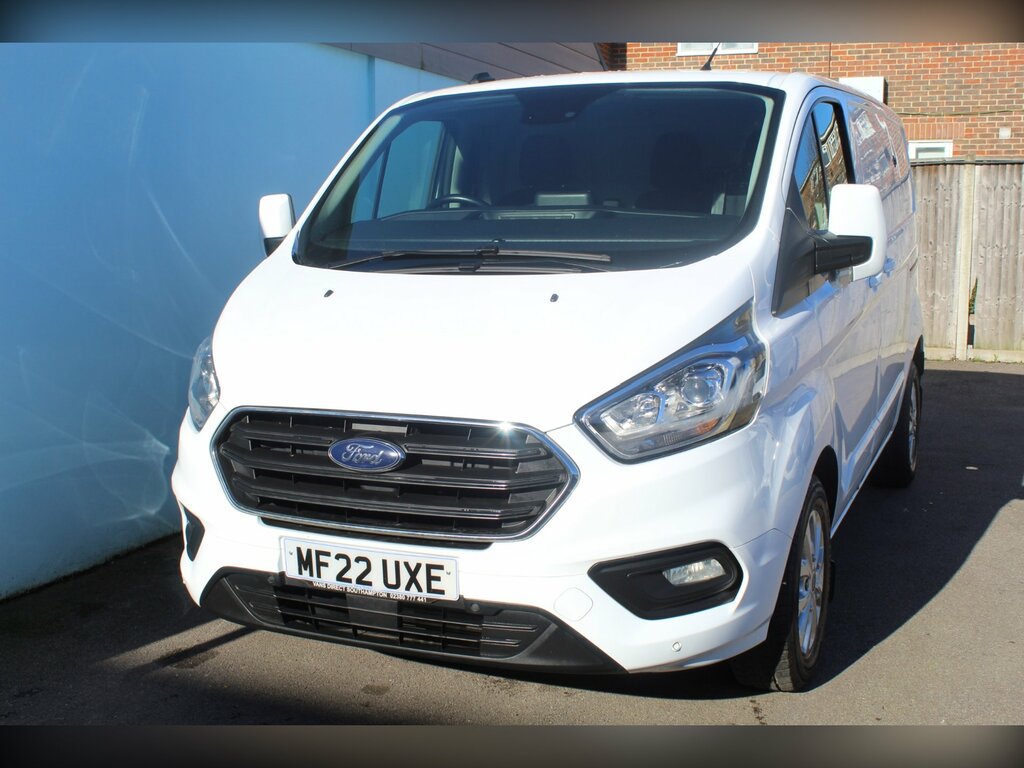 Ford Transit Custom 300 Limited 2.0 Ecoblue 130 Air Con Cruise Fr Par MF22UXE White #5