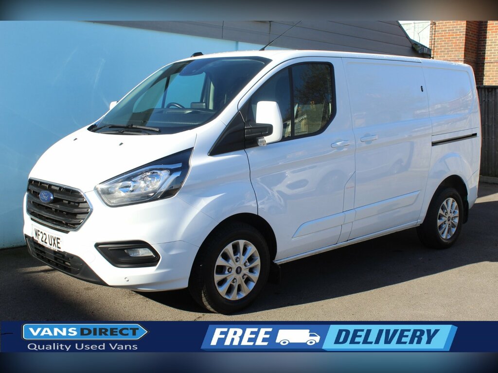 Ford Transit Custom 300 Limited 2.0 Ecoblue 130 Air Con Cruise Fr Par White
