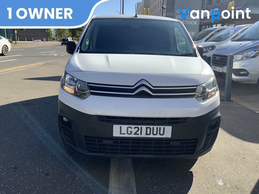 Citroen Berlingo 1.5 650 Enterprise M Bluehdi 76 Bhp LG21DUU White #2