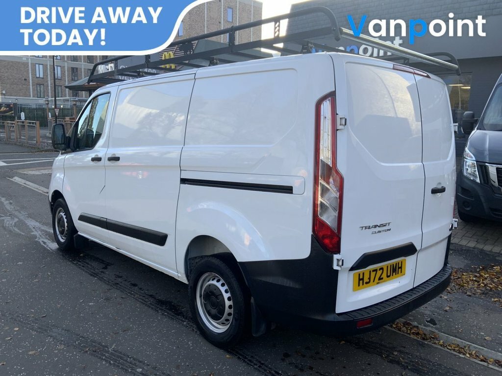 Ford Transit Custom 2L Leader HJ72UMH White #4