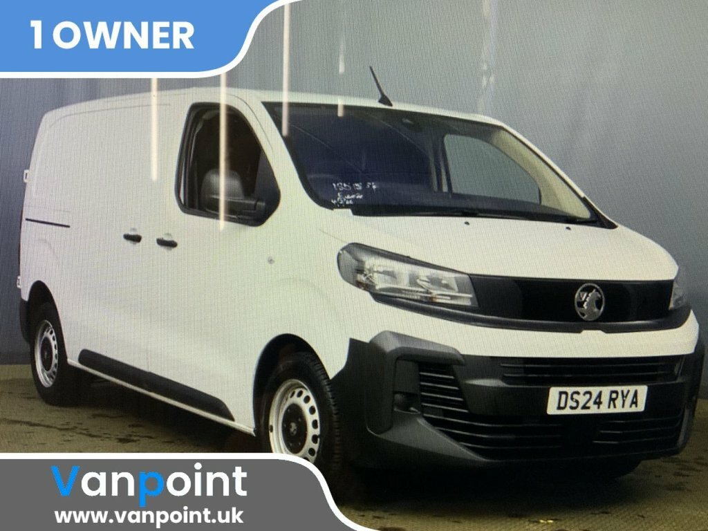 Vauxhall Vivaro 1.5L Prime 6Dr White
