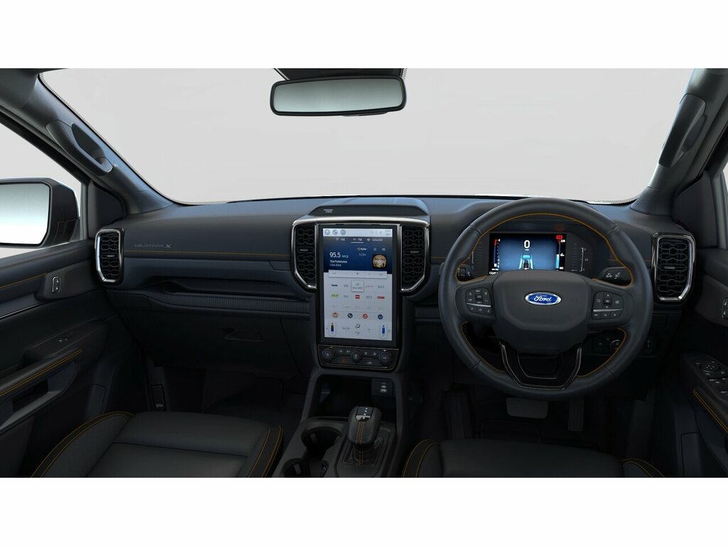 Ford Ranger Pickup Orange #5