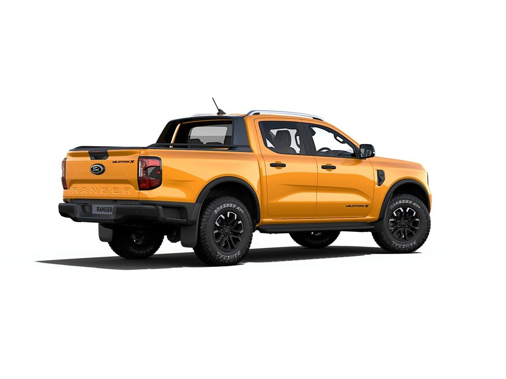 Ford Ranger Pickup Orange #2