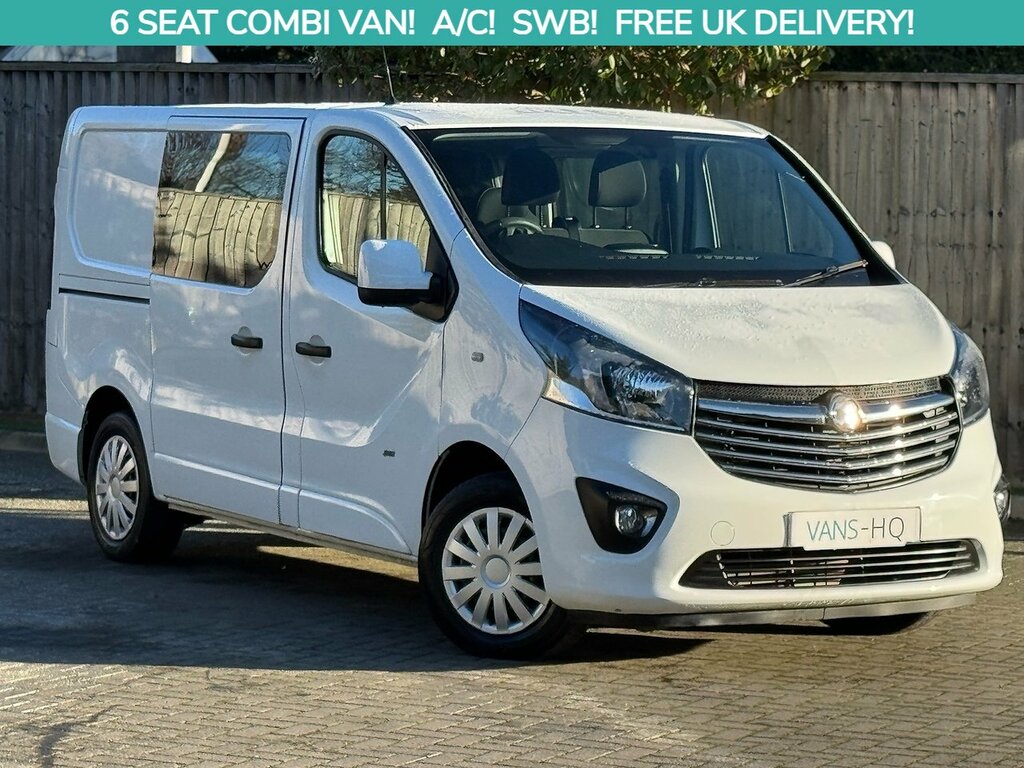 Vauxhall Vivaro Mpv White