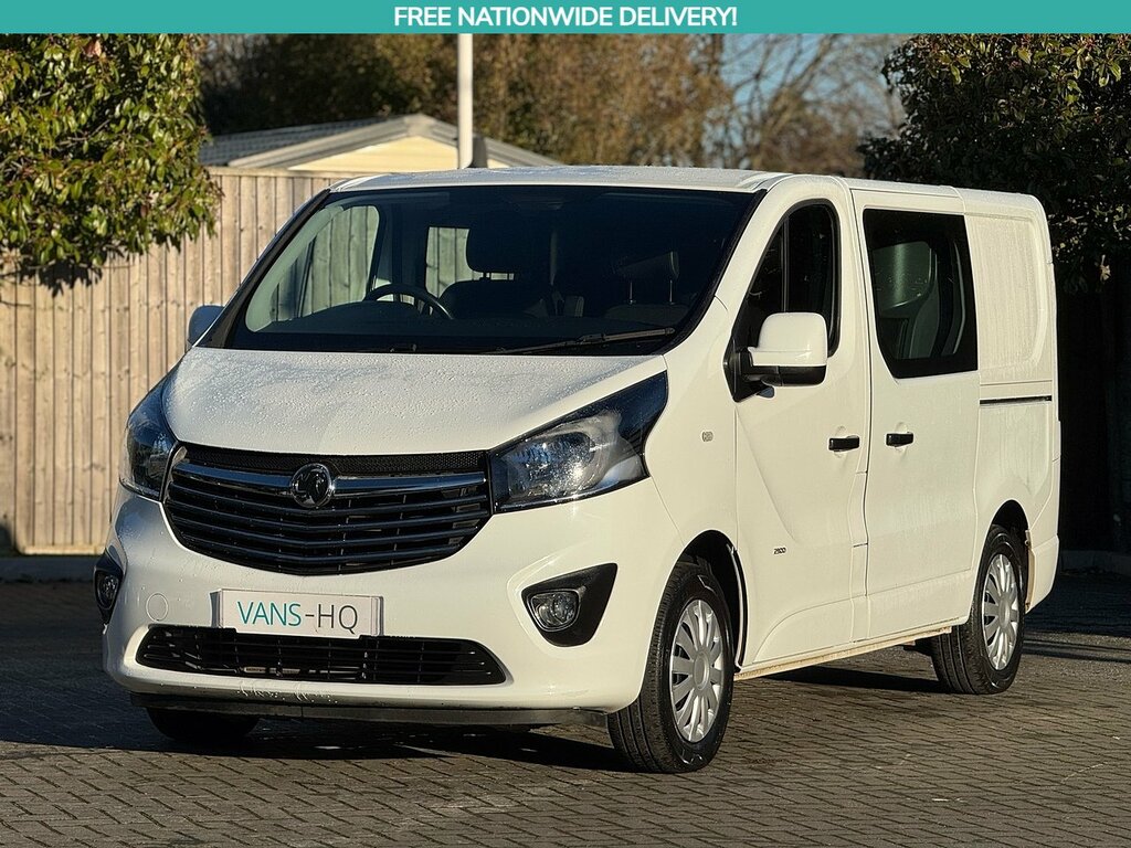 Vauxhall Vivaro Mpv KY67RXN White #6