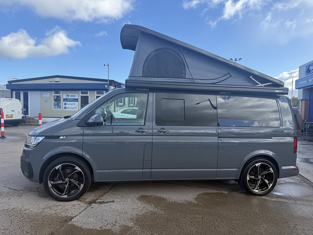 Volkswagen Transporter Tdi T30 Highline Camper A6EBU Grey #4
