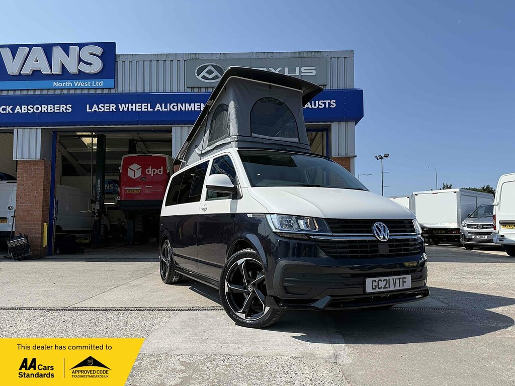 Volkswagen Transporter Tdi T28 Camper Blue
