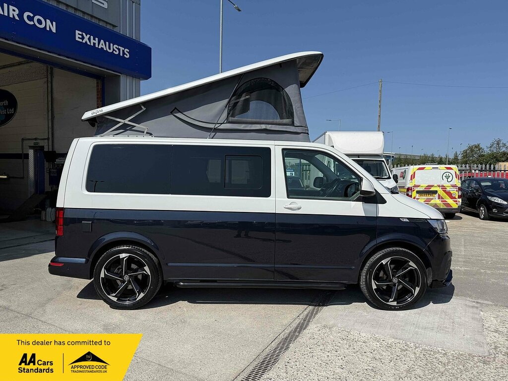 Volkswagen Transporter Tdi T28 Camper GC21VTF Blue #4