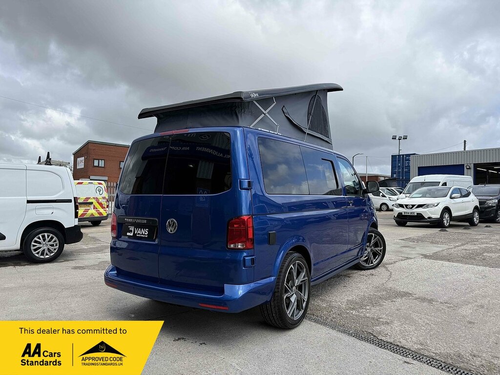 Volkswagen Transporter Tdi T28 Camper GJ21XYM Blue #6