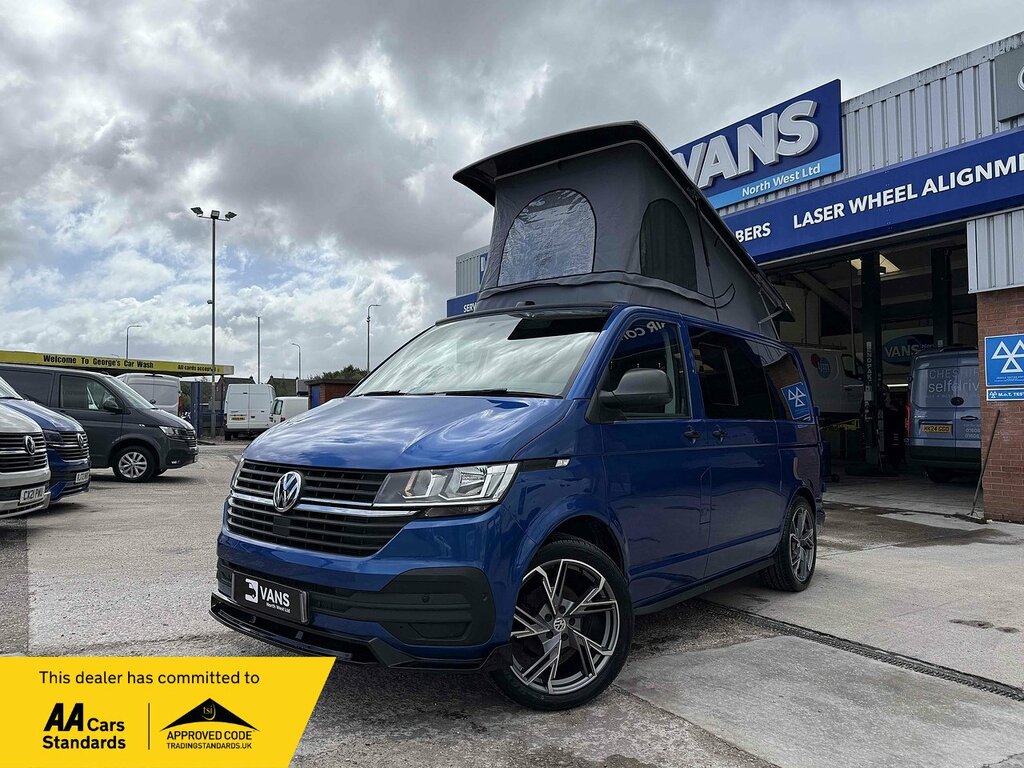Volkswagen Transporter Tdi T28 Camper Blue