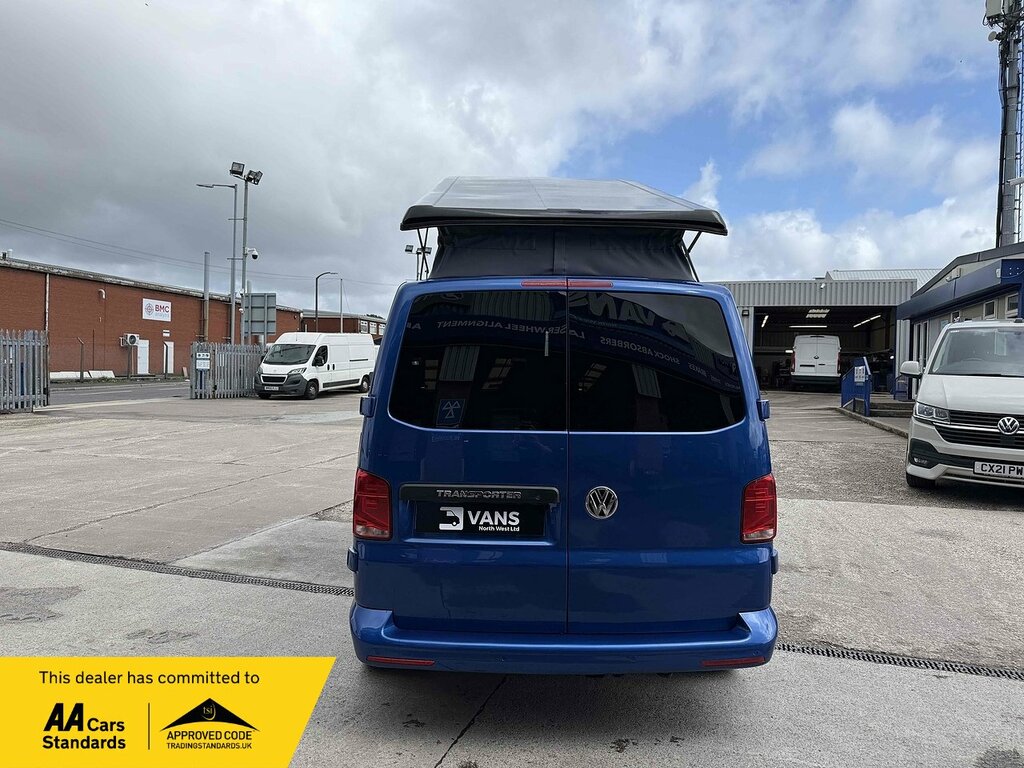Volkswagen Transporter Tdi T28 Camper GJ21XYM Blue #5