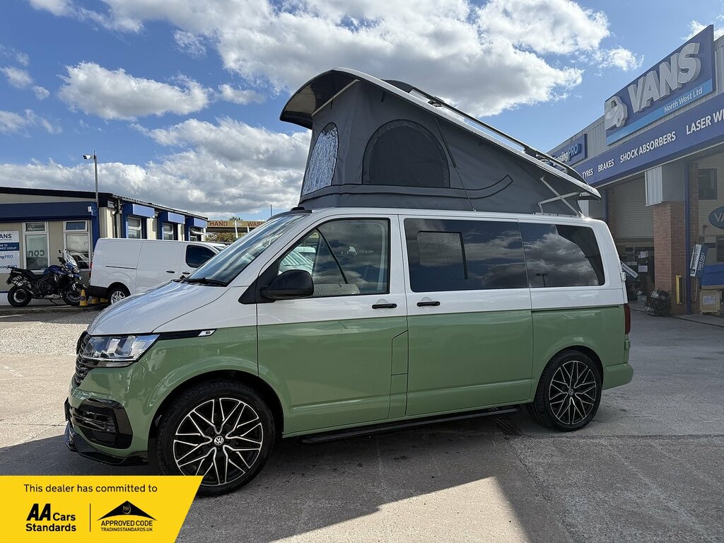 Volkswagen Transporter Tdi T28 Camper BJ21DFO Green #4