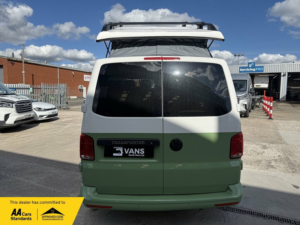 Volkswagen Transporter Tdi T28 Camper BJ21DFO Green #6
