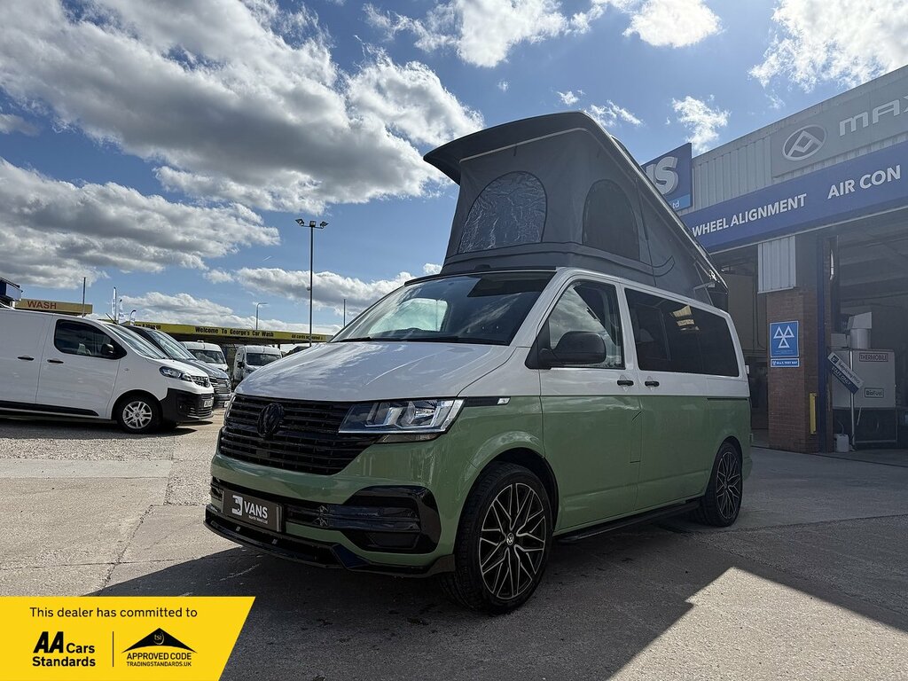 Volkswagen Transporter Tdi T28 Camper BJ21DFO Green #3