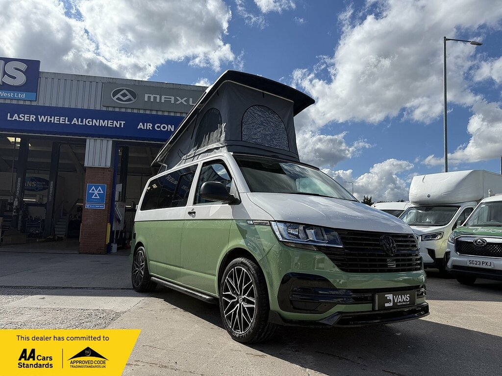 Volkswagen Transporter Tdi T28 Camper Green