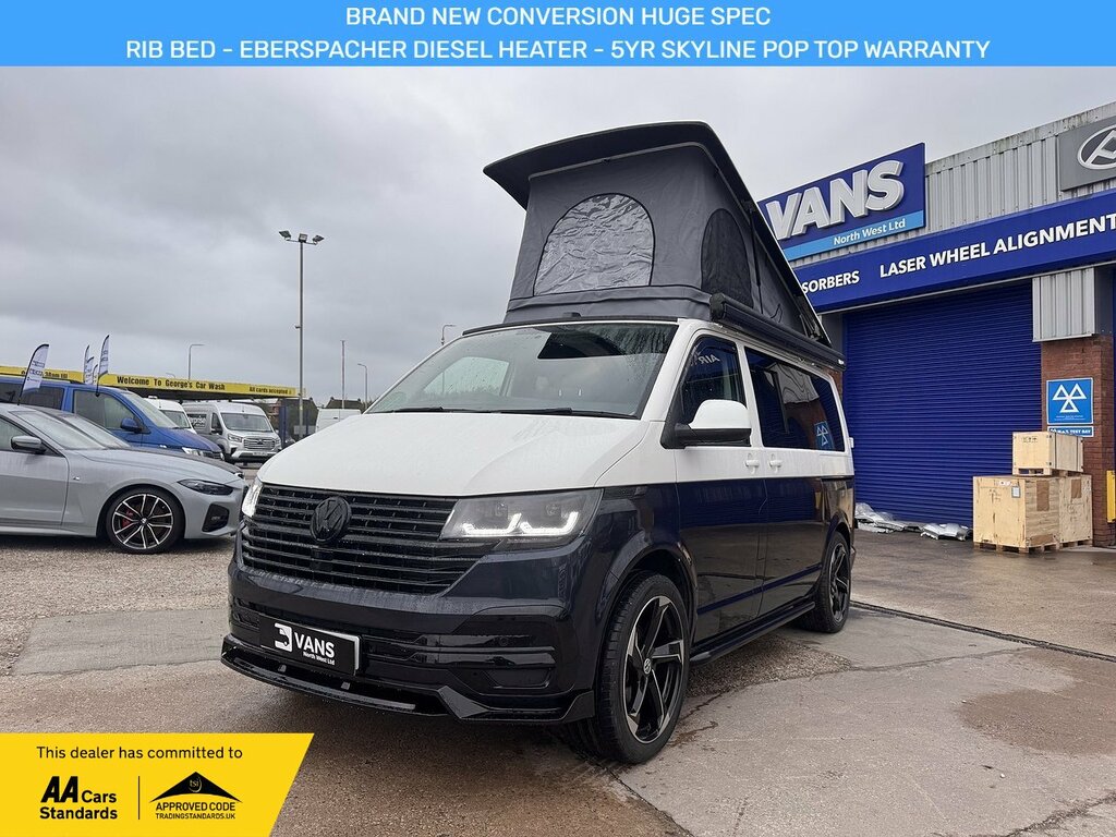 Volkswagen Transporter Tdi T28 Camper Blue