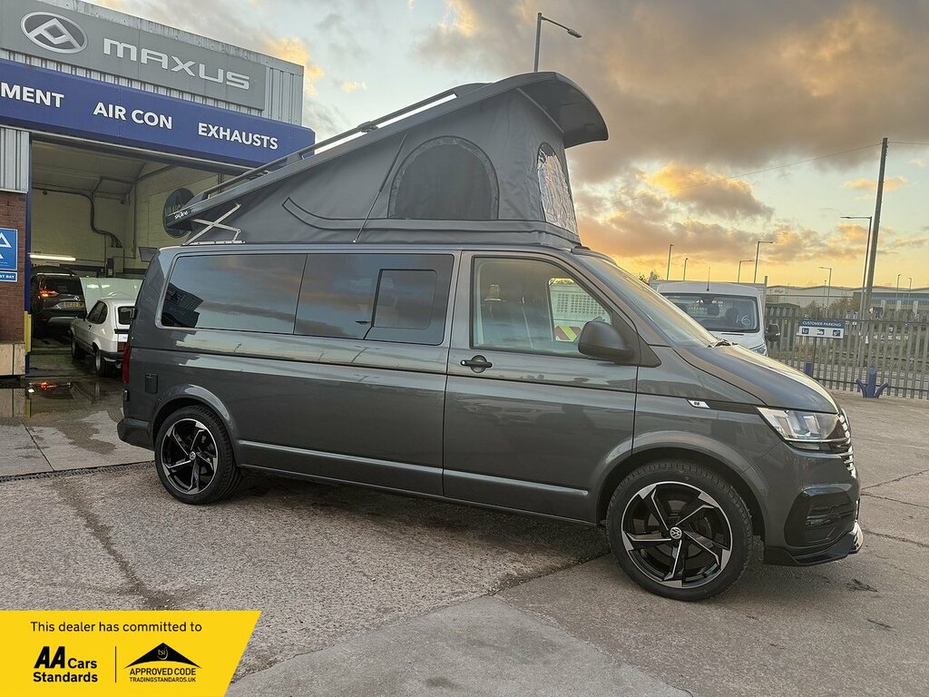 Volkswagen Transporter Tdi T30 Camper LO70FYU Grey #4