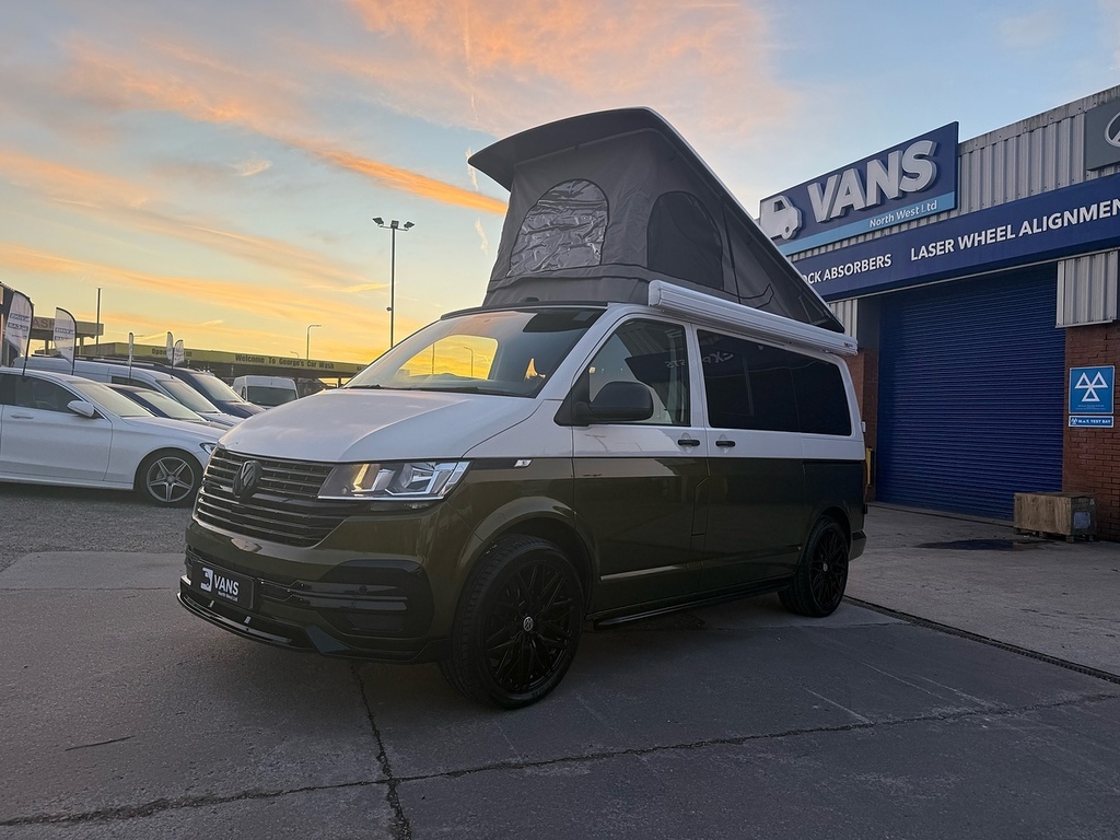 Volkswagen Transporter Tdi T28 Camper 2.0 Tdi Fwd VA21YWK Green #6