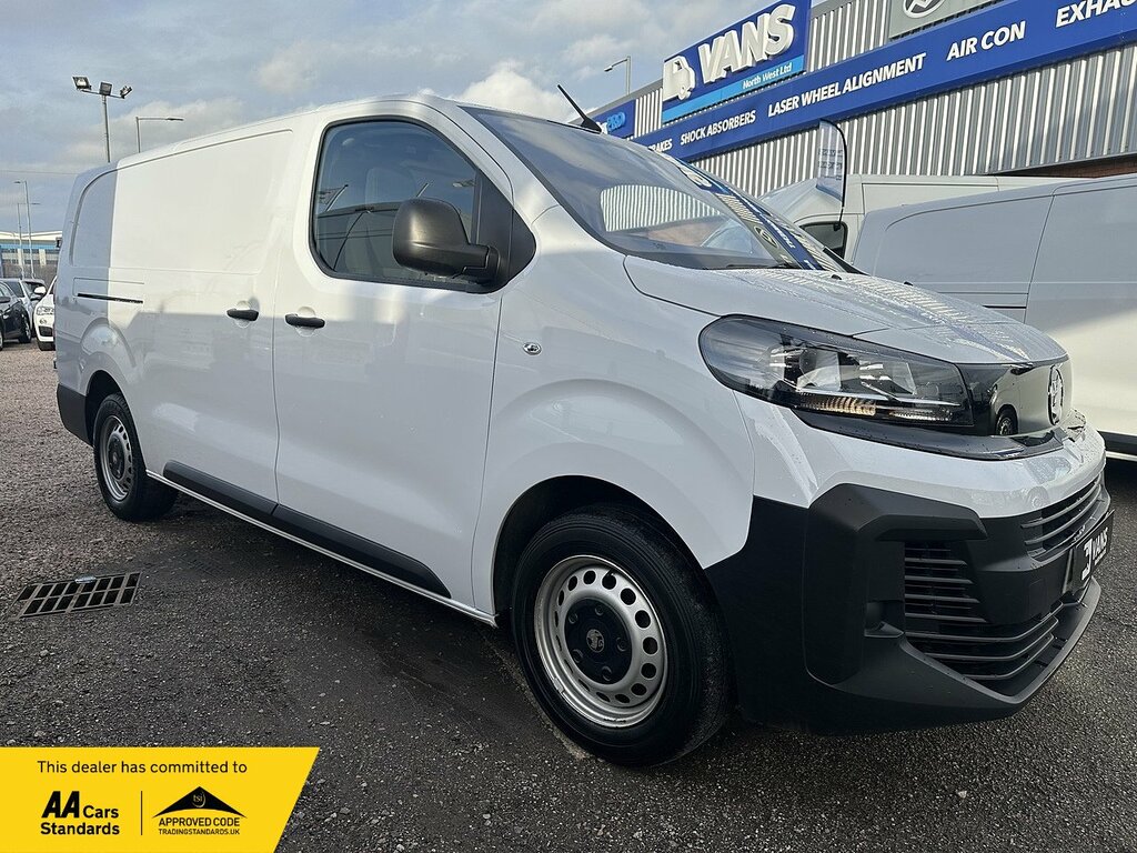 Vauxhall Vivaro Turbo D Prime White