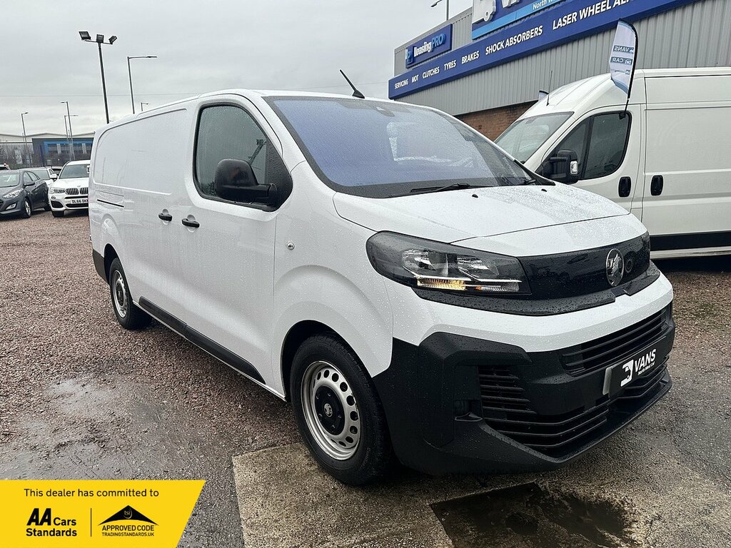 Vauxhall Vivaro Turbo D Prime White