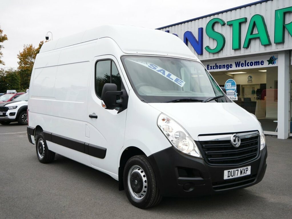 Vauxhall Movano 2.3L Cdti 3500 Biturbo Panel Van DU17WXP White #6