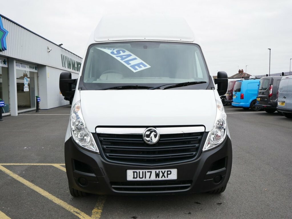 Vauxhall Movano 2.3L Cdti 3500 Biturbo Panel Van DU17WXP White #5