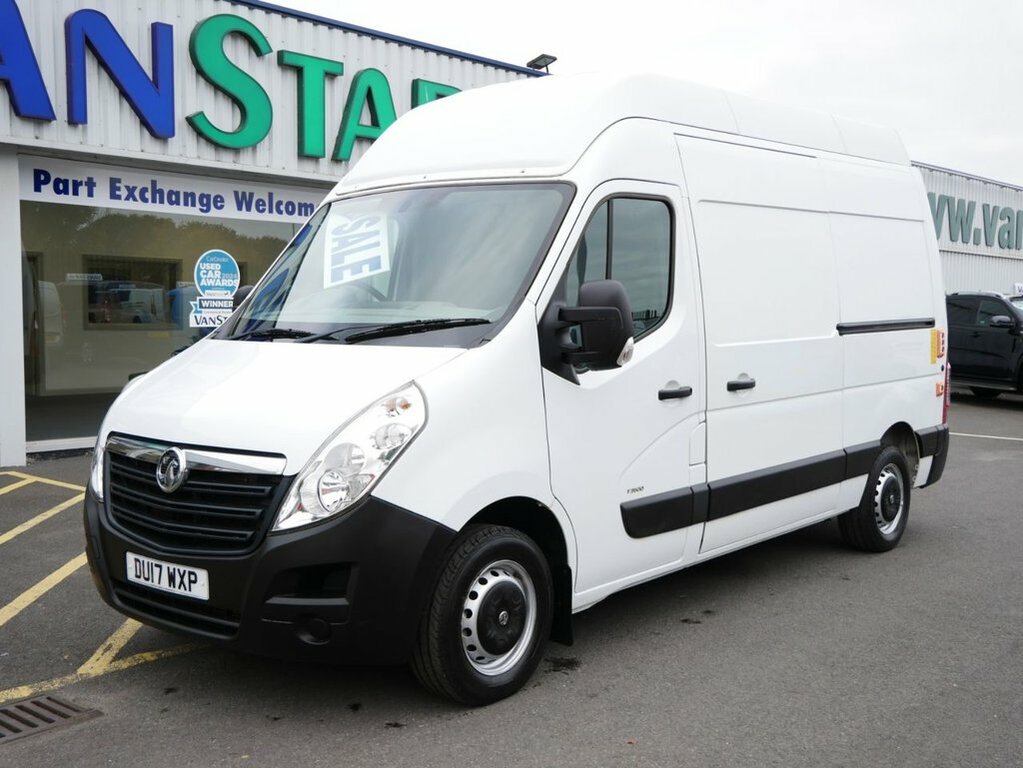 Vauxhall Movano 2.3L Cdti 3500 Biturbo Panel Van White